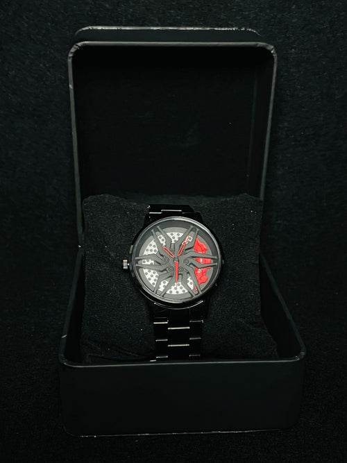 Reloj F-Watch rojo rueda